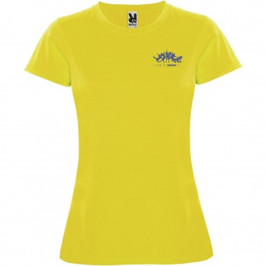 Logo trade promotional products image of: Montecarlo short sleeve women's sports t-shirt