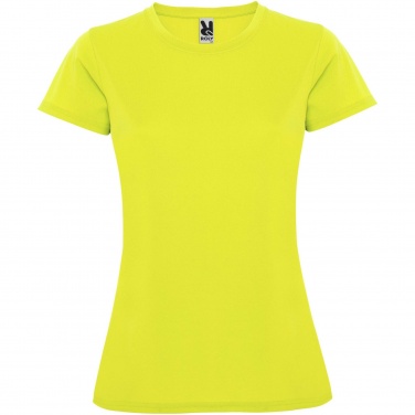 Logo trade promotional merchandise photo of: Montecarlo short sleeve women's sports t-shirt