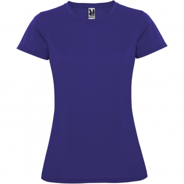 Logo trade promotional giveaway photo of: Montecarlo short sleeve women's sports t-shirt