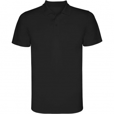 Logo trade promotional giveaways image of: Monzha short sleeve men's sports polo