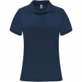 Monzha short sleeve women's sports polo, Navy Blue