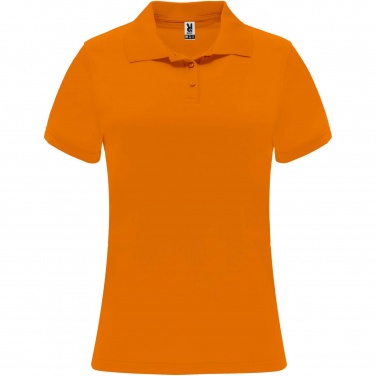 Logo trade promotional merchandise picture of: Monzha short sleeve women's sports polo