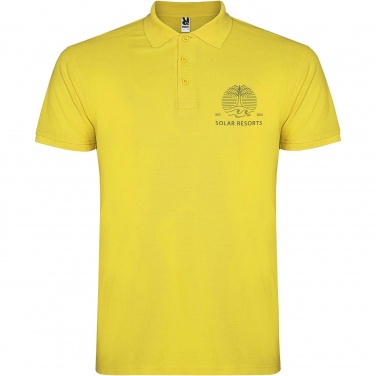 Logo trade corporate gifts picture of: Star short sleeve men's polo