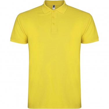 Logo trade advertising products image of: Star short sleeve men's polo