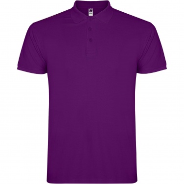 Logo trade promotional giveaway photo of: Star short sleeve men's polo