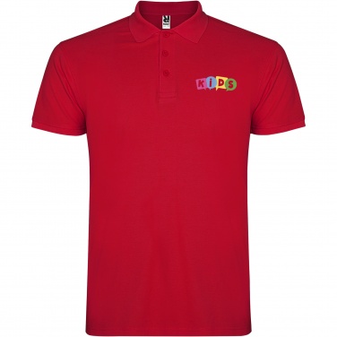 Logo trade advertising products picture of: Star short sleeve kids polo