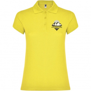 Logo trade business gift photo of: Star short sleeve women's polo