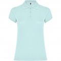 Star short sleeve women's polo, Mint