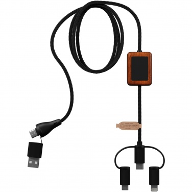 Logo trade promotional merchandise photo of: SCX.design C46 5-in-1 CarPlay cable