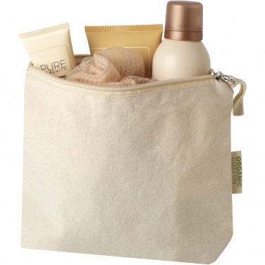 Logotrade promotional giveaway picture of: Orissa 180 g/m² organic toiletry bag 1L