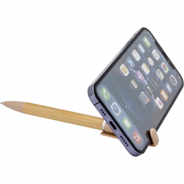 Logotrade promotional gift image of: Delfina phone holder pen