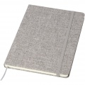 Ramona A5 cotton notebook, Grey