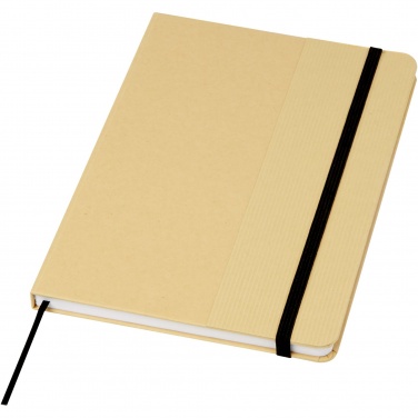 Logotrade promotional items photo of: Nelida A5 recycled cardboard hard cover notebook