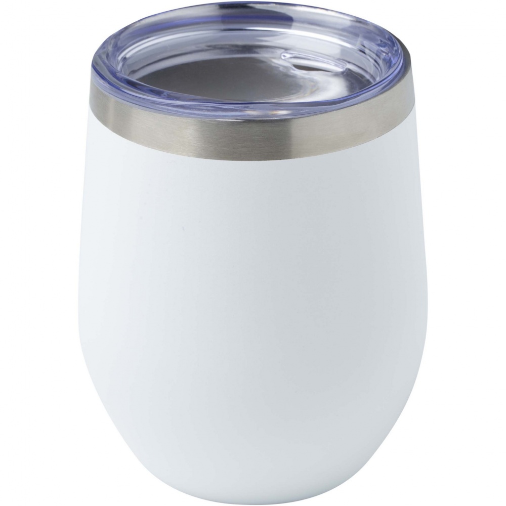 Logo trade advertising products image of: Corzo 350 ml RCS certified recycled stainless steel copper vacuum insulated cup