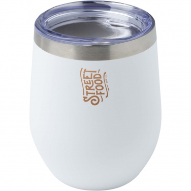 Logotrade promotional giveaway picture of: Corzo 350 ml RCS certified recycled stainless steel copper vacuum insulated cup