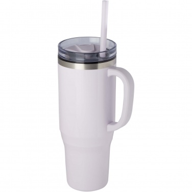 Logo trade promotional gift photo of: Melbourne 1200 ml RCS certified insulated tumbler with straw