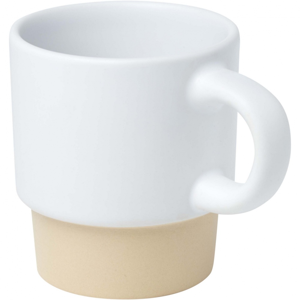 Logotrade promotional giveaway image of: Olympia 130 ml stackable expresso cup with clay bottom