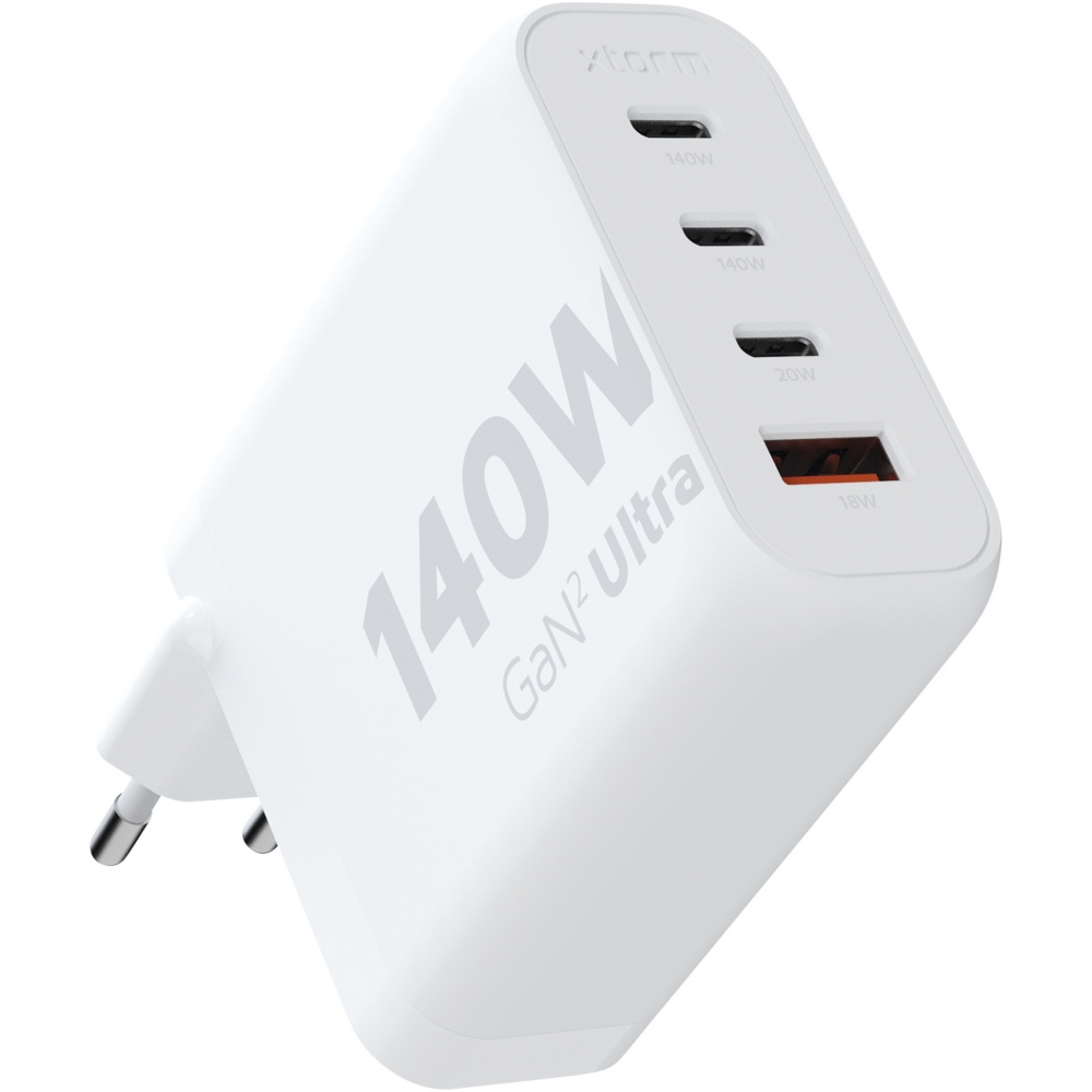 Logo trade business gifts image of: Xtorm XEC140 GaN² Ultra 140W wall charger