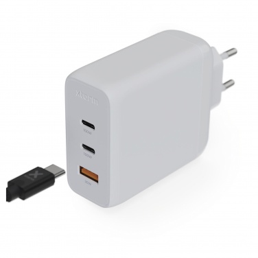 Logo trade advertising products image of: Xtorm XEC100 GaN² Ultra 100W wall charger