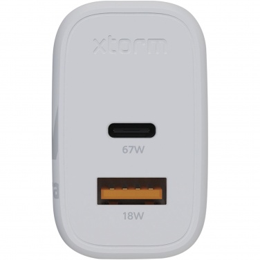 Logotrade promotional merchandise picture of: Xtorm XEC067 GaN² Ultra 67W wall charger