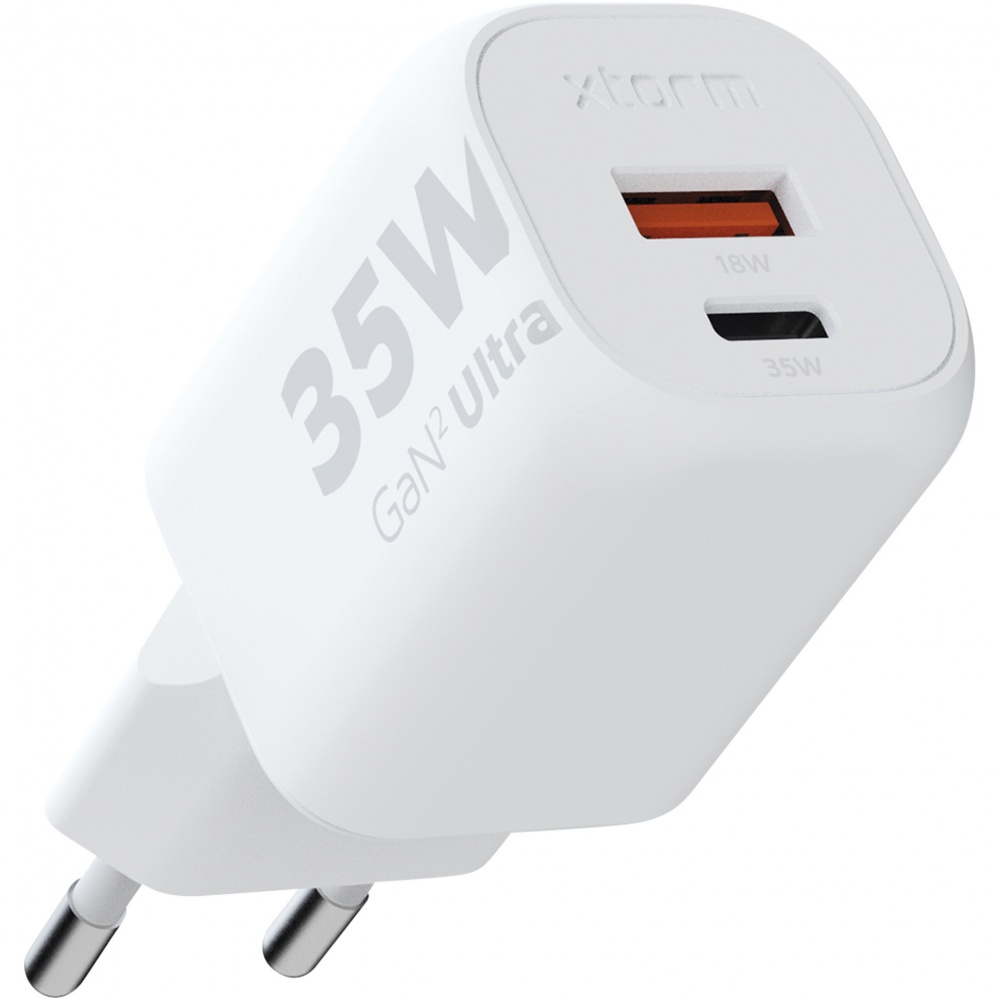 Logotrade promotional products photo of: Xtorm XEC035 GaN² Ultra 35W wall charger