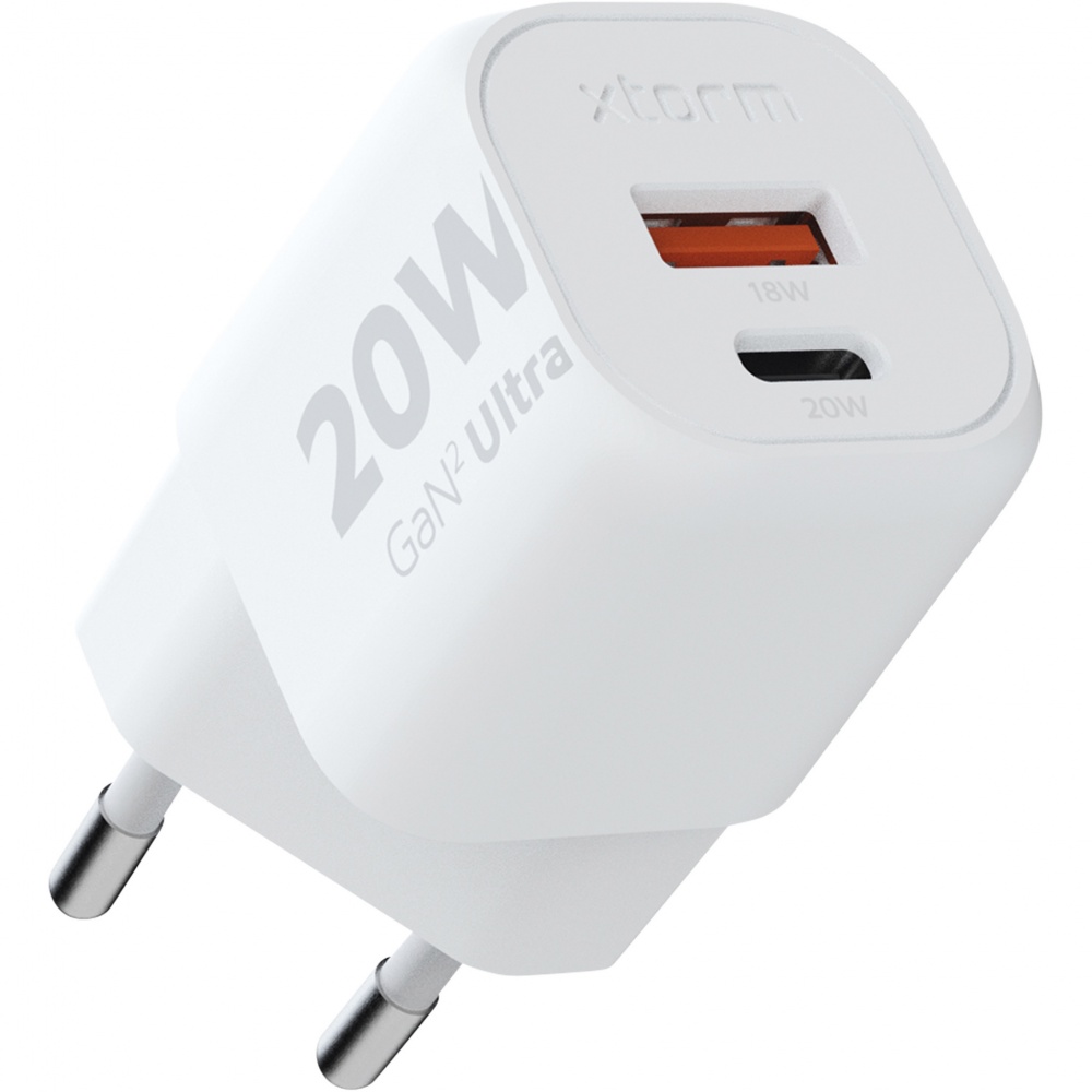 Logo trade promotional gift photo of: Xtorm XEC020 GaN² Ultra 20W wall charger