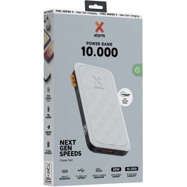 Logo trade promotional giveaway photo of: Xtorm FS510 Fuel Series 10.000 mAh 20W power bank