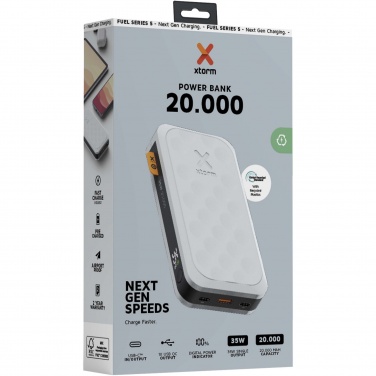 Logo trade promotional items image of: Xtorm FS520 Fuel Series 20.000 mAh 35W power bank