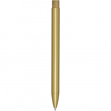 Logo trade promotional giveaways picture of: Beatriz recycled brass ballpoint pen