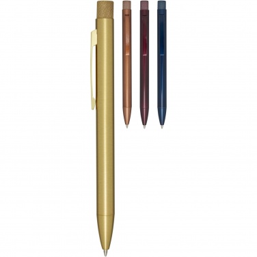 Logotrade promotional gift image of: Beatriz recycled brass ballpoint pen