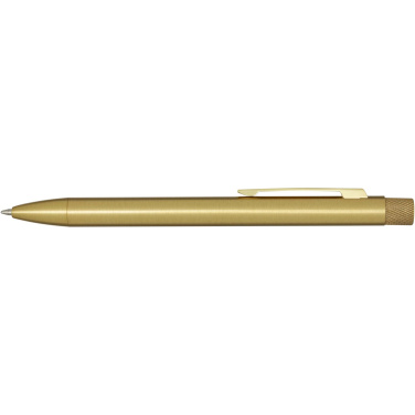 Logotrade promotional merchandise photo of: Beatriz recycled brass ballpoint pen