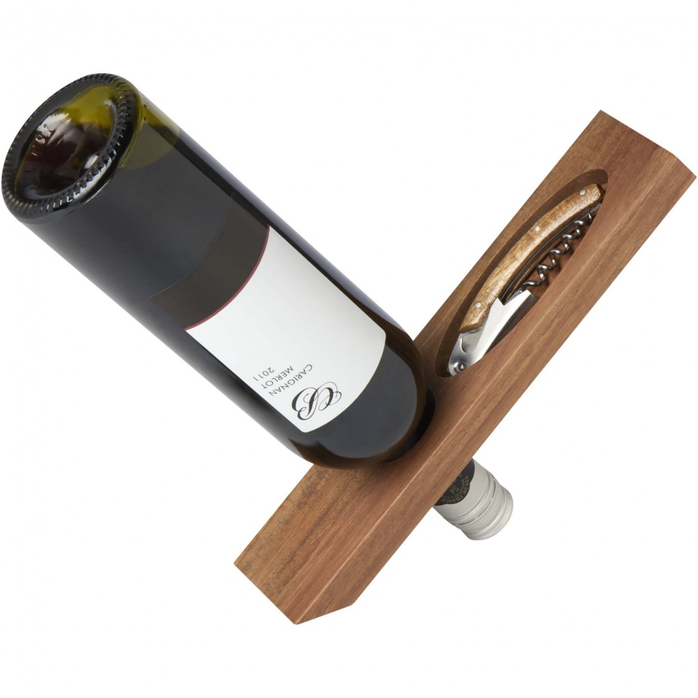 Logo trade promotional product photo of: Vino wine holder set 