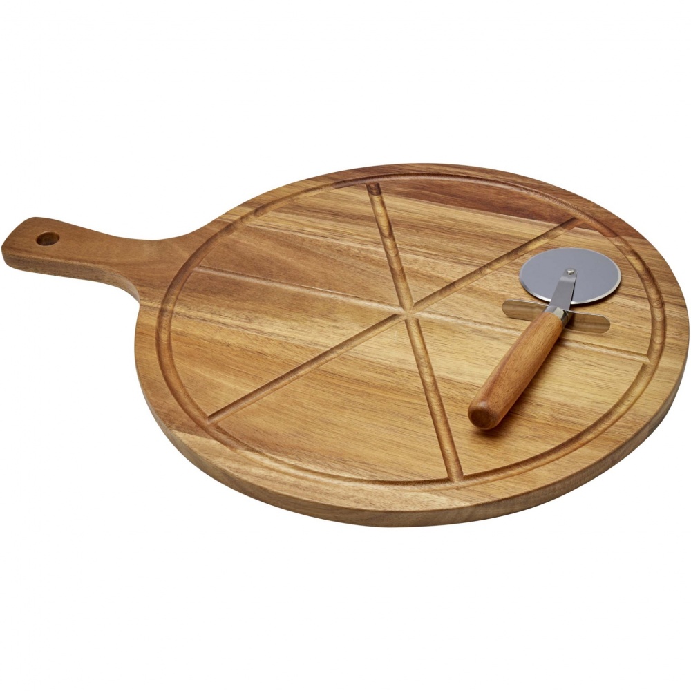 Logotrade promotional gift picture of: Timberito pizza set