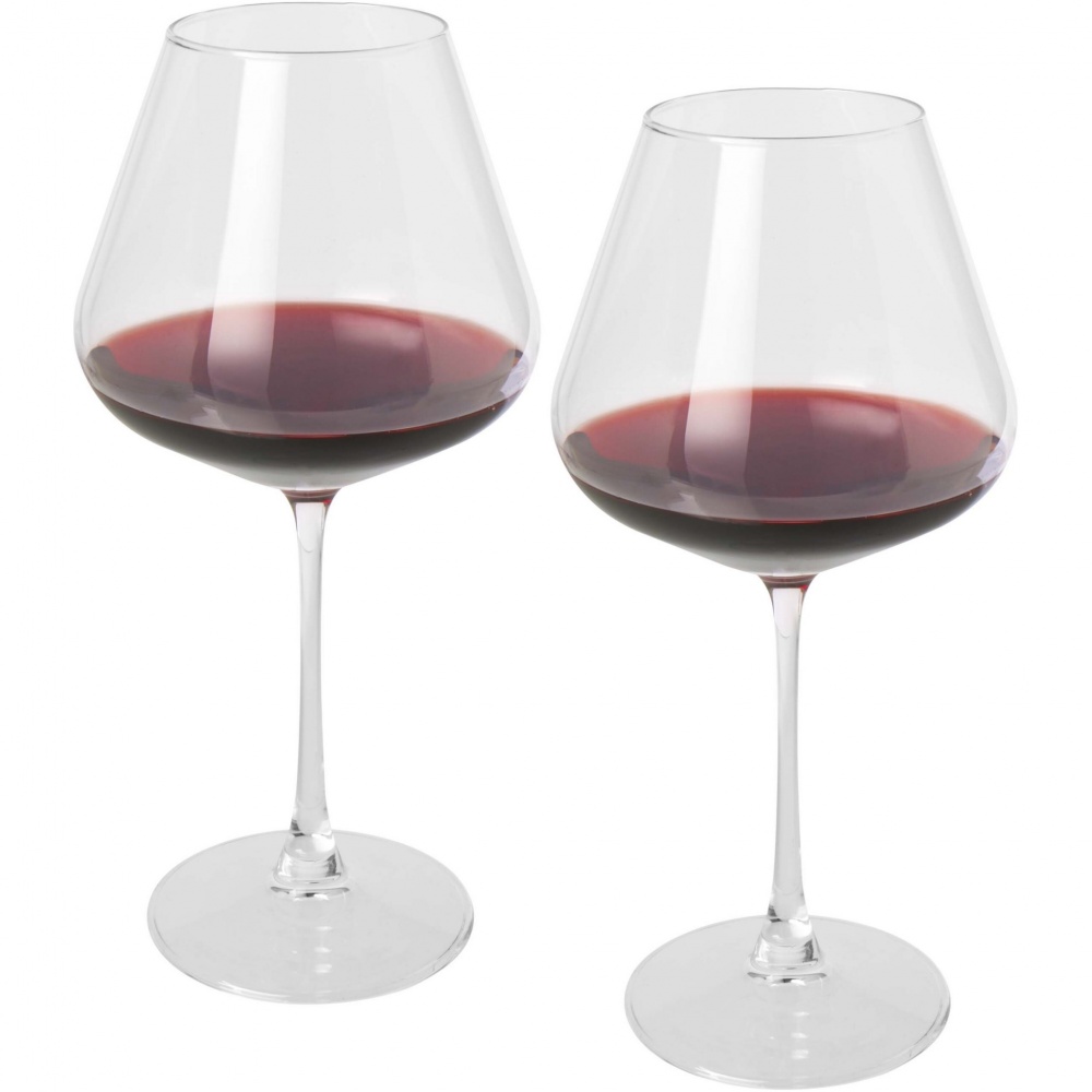 Logo trade promotional giveaway photo of: Rosso 2-piece wine glass set 