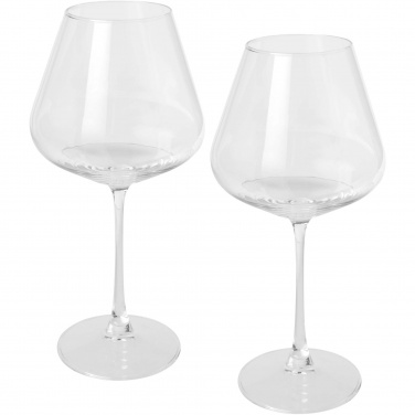 Logotrade promotional items photo of: Rosso 2-piece wine glass set 