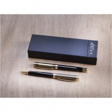 Logotrade promotional product picture of: Legato ballpoint and rollerball pen set