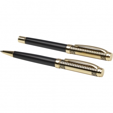 Logotrade promotional item image of: Legato ballpoint and rollerball pen set