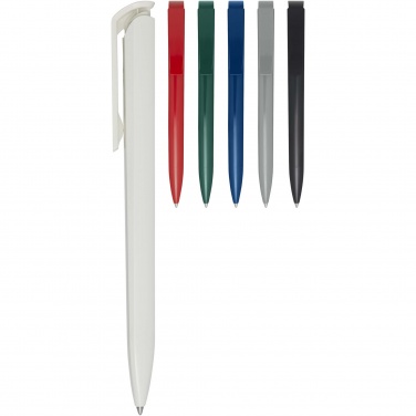 Logo trade corporate gifts image of: Lucia recycled plastic ballpoint pen