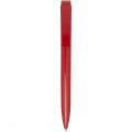 Lucia recycled plastic ballpoint pen, Red