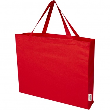 Logotrade promotional merchandise image of: Odessa 220 g/m² GRS recycled cotton large tote bag