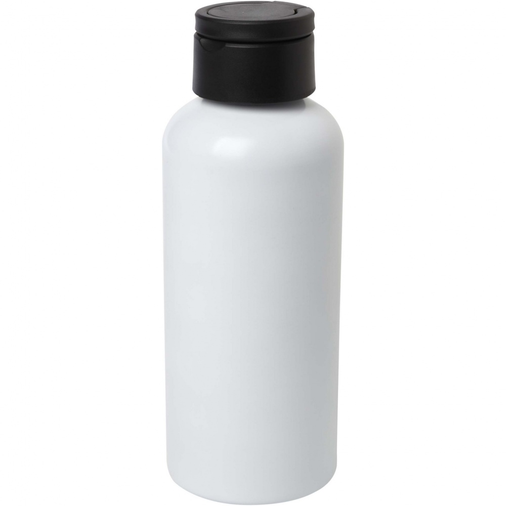 Logotrade promotional giveaway picture of: Trinity 600 ml RCS certified recycled aluminium water bottle with RPET lid