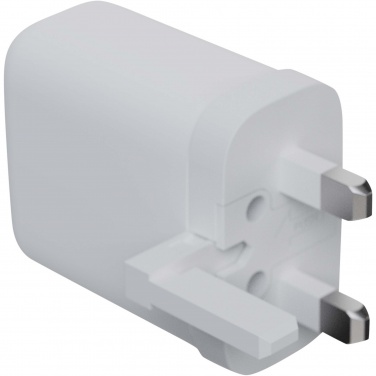 Logo trade promotional merchandise image of: Xtorm XEC067G GaN² Ultra 67W wall charger - UK plug