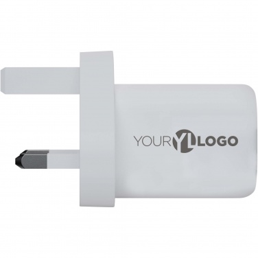 Logotrade corporate gift picture of: Xtorm XEC035 GaN² Ultra 35W wall charger - UK plug