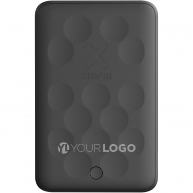 Logo trade promotional gifts image of: Xtorm FS5W051 5.000 mAh magnetic wireless power bank