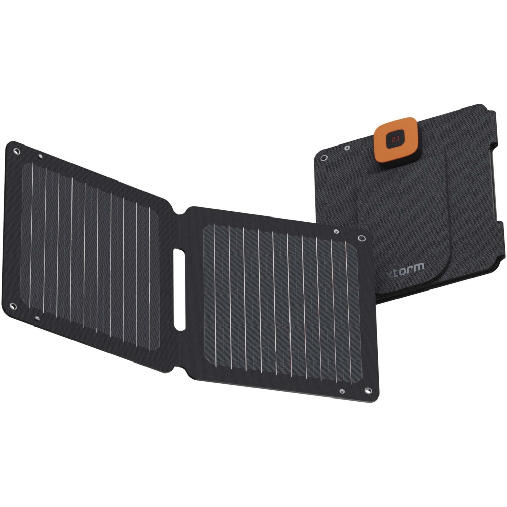 Logo trade corporate gifts image of: Xtorm XR2S14 SolarBooster 14W foldable solar panel