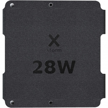 Logo trade promotional giveaways image of: Xtorm XR2S28 SolarBooster 28W foldable solar panel