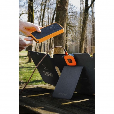 Logo trade promotional giveaway photo of: Xtorm XR2S28 SolarBooster 28W foldable solar panel