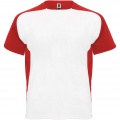 Bugatti short sleeve kids sports t-shirt, White / Red