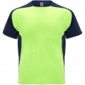 Bugatti short sleeve kids sports t-shirt, Fluor Green / Navy Blue