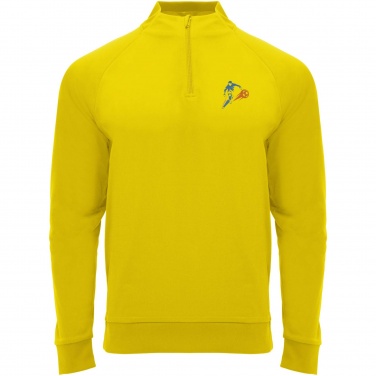 Logo trade promotional merchandise image of: Epiro long sleeve unisex quarter zip sweatshirt